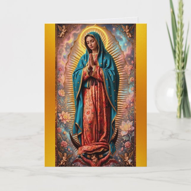 Cartão Nossa Senhora de Guadalupe (Frente)