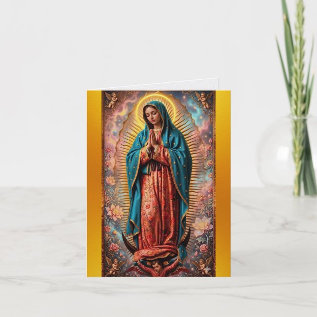 Cartão Nossa Senhora de Guadalupe (Frente)