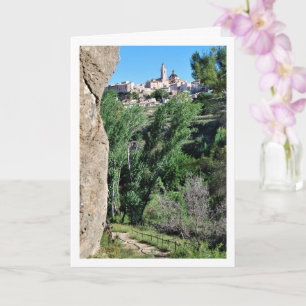 Cartão Nossa Senhora de Los Angeles Igreja, Chelva, Espan