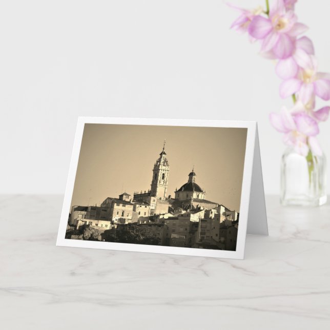 Cartão Nossa Senhora de Los Angeles Igreja, Valência, esp (Orquídea)