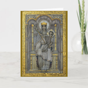 Cartão Nossa Senhora de Walsingham