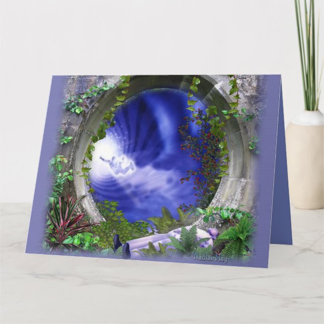 Cartão Nossas Condolências (Frente)