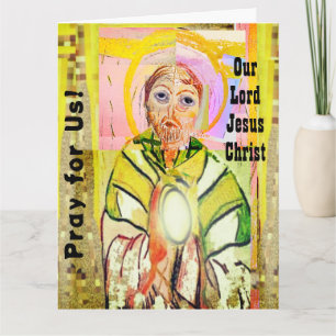 Cartão Nosso Cristo Jesus