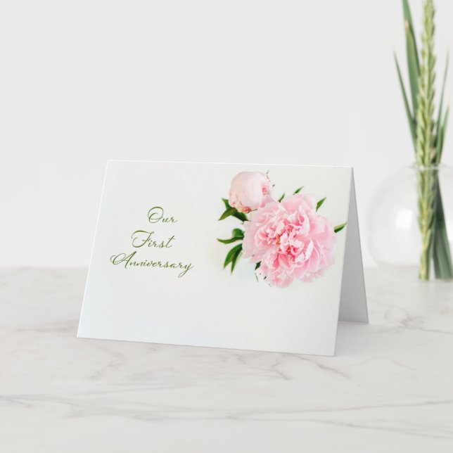 Cartão Nosso primeiro (Frente)