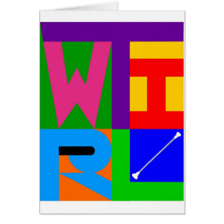 Cartão Nota Catd do "TWIRL"