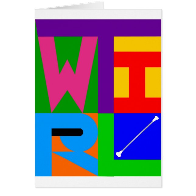 Cartão Nota Catd do "TWIRL" (Frente)