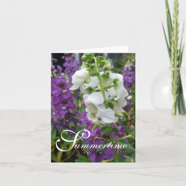 Cartão NOTA CHIC CARD_"Summertime" ANGELONIA (Frente)