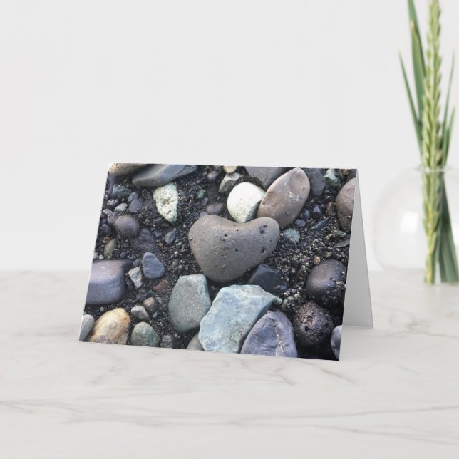 Cartão nota de amor islandês (saudação) (Frente)