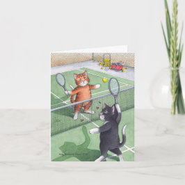 Cartão Nota de Aniversário do B & T #56 Tênis