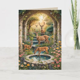 Cartão Nota Secreta do Jardim