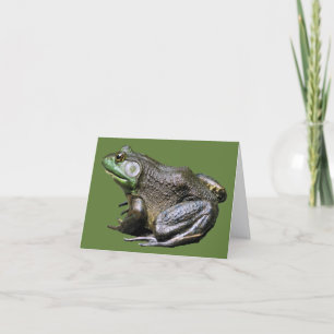 Cartão Nota sobre a Natureza do Grande Sapo-Touro