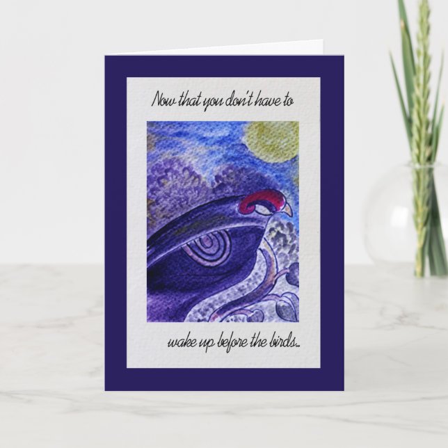 Cartão Nota sobre Parabéns de Baixa (Frente)