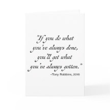 Notable Quotable Blank Inside Greeting Card