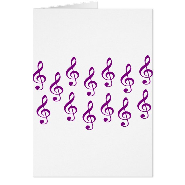 Cartão Notas - música (Frente)