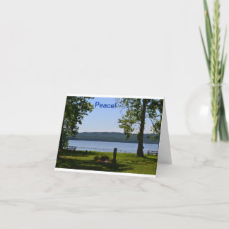 Cartão Note card  Alabama Lake