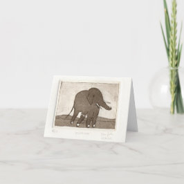 Cartão Note Card ELEPHAND
