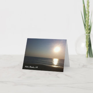 Cartão Note Card - Outer Banks, NC (OBX)