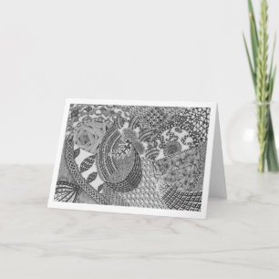 Cartão Note Card with Art