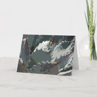 Cartão Notecard agave azul