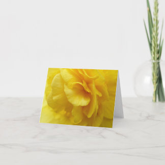 Cartão Notecard amarela