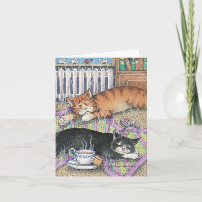 Cartão Notecard B &amp; T nº 7 (Frente)