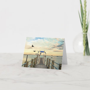 Cartão Notecard - Boat Ramp Plymouth MA