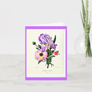 Cartão Notecard-Botanicals-Pierre Joseph Redoute 19