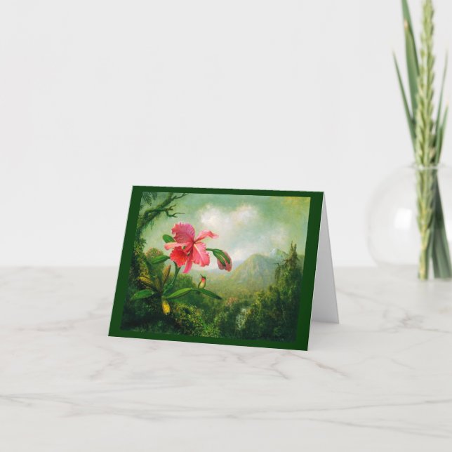 Cartão Notecard-Classic/Vintage-Martin Johnson Heade 7 (Frente)