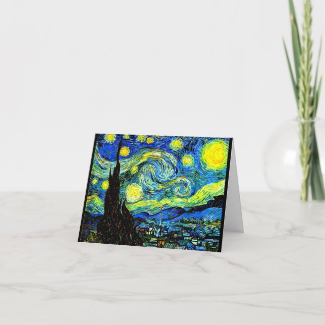 Cartão Notecard-Classic/Vintage-Vincent Van Gogh 7 (Frente)