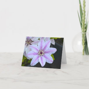 Cartão Notecard de Flor de Paixão