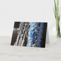 Notecard de Frost de inverno