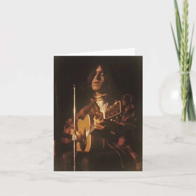 Cartão Notecard DF in Concert no início dos anos 70 (Frente)