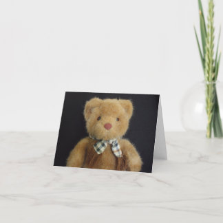 Cartão Notecard do urso de ursinho