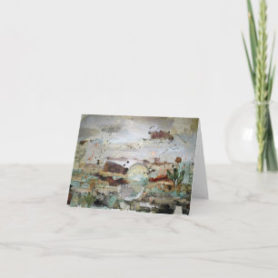 Cartão Notecard do World View