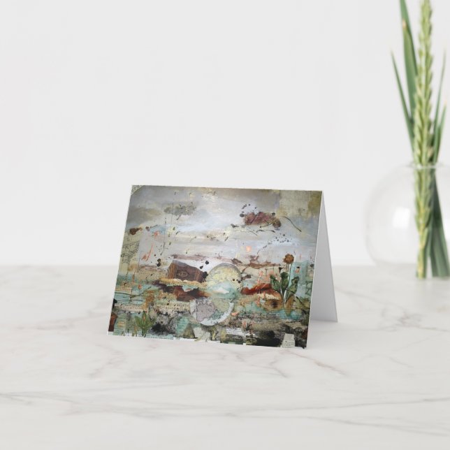 Cartão Notecard do World View (Frente)