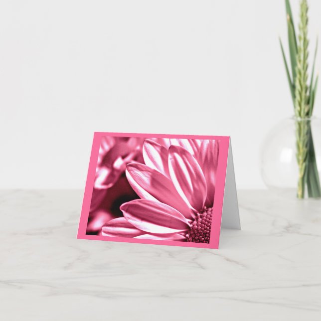 Cartão Notecard-Flowers-Painted Flowers 12 (Frente)