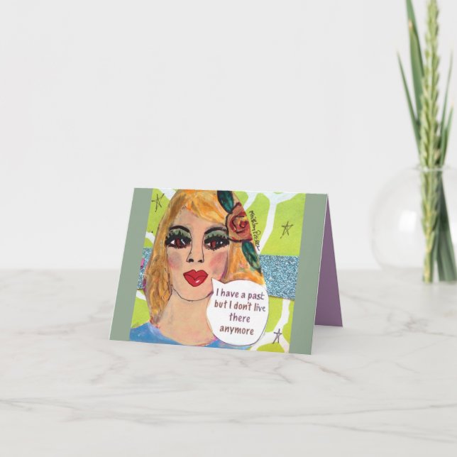 CARTÃO NOTECARD-I HAVE A PAST (Frente)