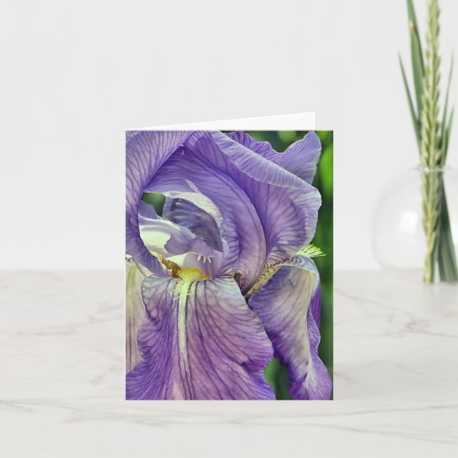 Cartão Notecard - Iris (Frente)
