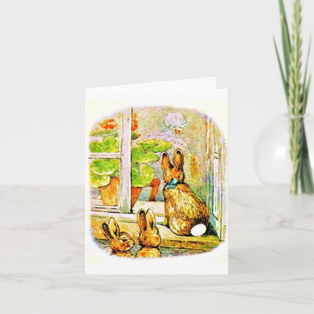 Cartão Notecard-Kids Art-Beatrix Potter 21 (Frente)