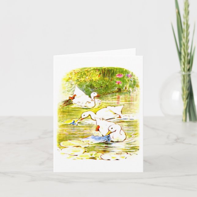 Cartão Notecard-Kids Art-Beatrix Potter 5 (Frente)
