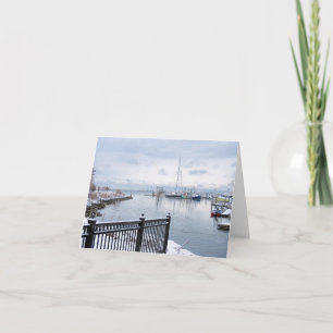 Cartão Notecard - MÃES de Plymouth na Frente de Água