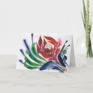 Cartão Notecard Red Pincers