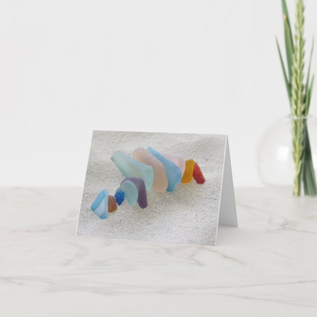 Cartão Notecard - Sea Glass Kabob (Frente)