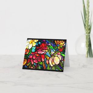 Cartão Notecard-Stained Glass-Louis Tiffany 15