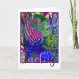 Cartão Notecard vazio dos sonhos do cacto