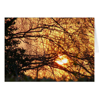 Cartão Notelet sunrise