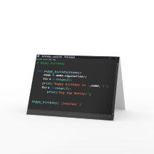 Notepad Birthday Computer Programmer Modo Escuro