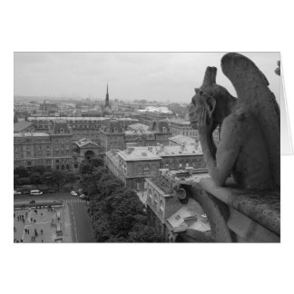 Cartão Notre Dame Gargoyle 2