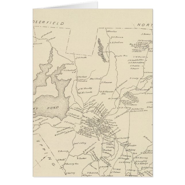 Cartão Nottingham, Rockingham Co (Frente)