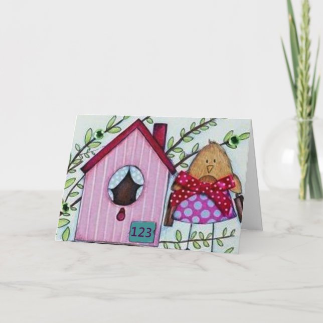 CARTÃO NOVA CASA, NOVOS SONHOS, NOVOS PARABÉNS AMIGOS (Frente)